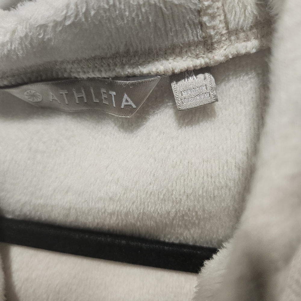Athleta Fleece Hoodie size M - Picture 6 of 7